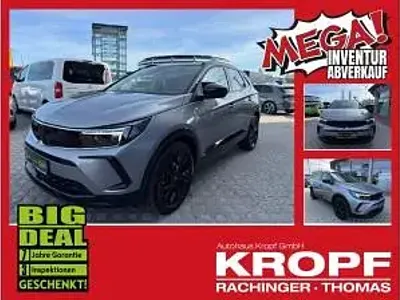 Gebraucht Opel Grandland X GS Line 131 PS (96 kW) 2024 Lack grau artense/metallic kla SUV