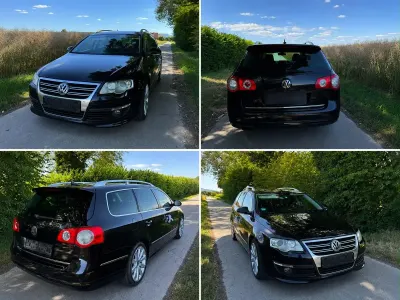 Gebraucht VW Passat R-line 170 PS (125 kW) 2008 Schwarz Kombi