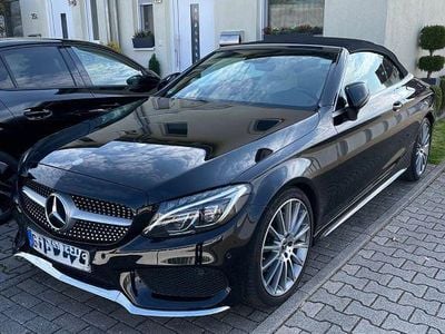 Gebraucht Mercedes C180 AMG line 156 PS (114 kW) 2017 Schwarz Cabrio