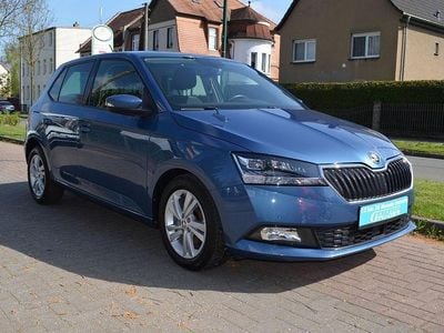 Second-hand Skoda Fabia Style 95 CP (69 kW) 2021 Albastru Hatchback