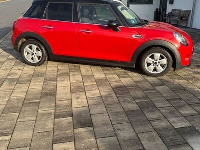 gebraucht Mini Cooper 5-türer, rot - schwarz, pepper