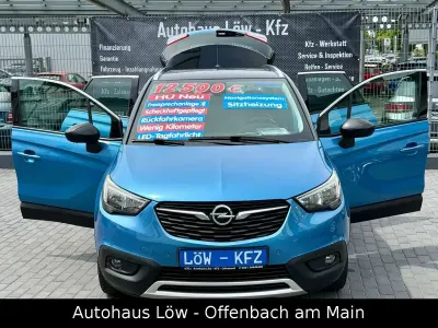 Gebraucht Opel Crossland X 110 PS (80 kW) 2018 Arktisblau/true blue SUV