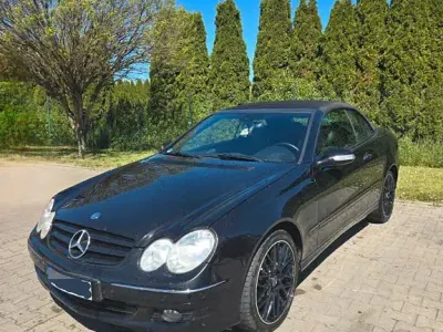 Używany Mercedes CLK200 Avantgarde 163 KM (119 kW) 2006 Czarny Kabriolet