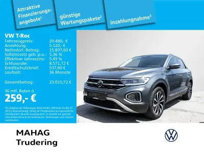 Gebraucht VW T-Roc IQ Drive 150 PS (110 kW) 2022 Grau SUV