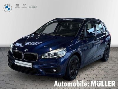 Mediterranblau metallic Gebraucht 2015 BMW 218 Active Tourer Van / Kleinbus | 13.450 € (Fairer Preis)