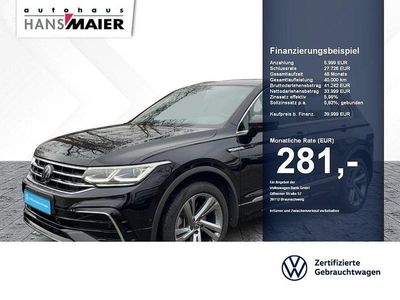Usata VW Tiguan R-line 190 CV (139 kW) 2023 Nero SUV
