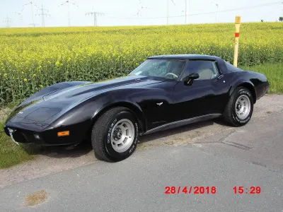 Gebraucht Corvette C3 224 PS (164 kW) 1979 Schwarz Coupé