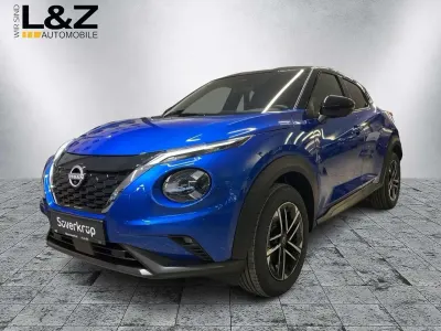 Second-hand Nissan Juke N-Connecta 143 CP (105 kW) 2025 Albastru SUV