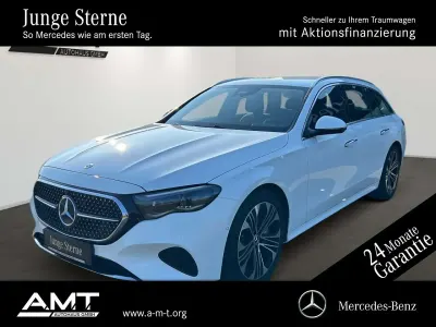 Gebraucht Mercedes E300 Avantgarde 313 PS (230 kW) 2024 Unilack polarweiß uni Kombi