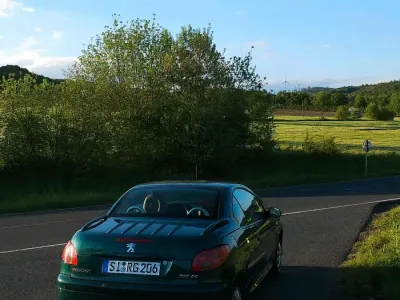 Gebraucht Peugeot 206 CC Roland Garros 110 PS (80 kW) 2004 Grün Cabrio