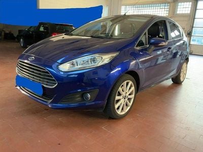 Blau Gebraucht 2017 Ford Fiesta Titanium Limousine | 9.789 € (Guter Preis)