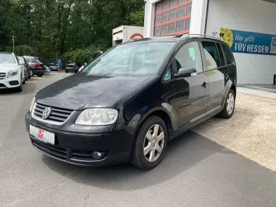 Gebraucht VW Touran Highline 140 PS (102 kW) 2004 Schwarz Van / Kleinbus