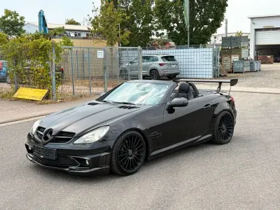 Gebraucht Mercedes SLK350 AMG 305 PS (224 kW) 2008 Schwarz Cabrio