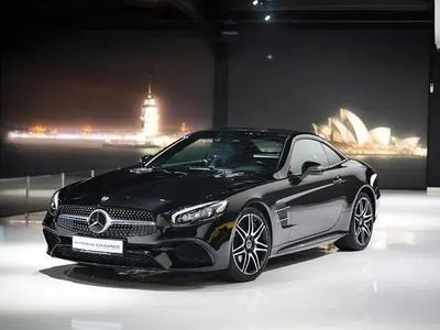 Begagnad Mercedes SL400 AMG line 367 HK (269 kW) 2019 Svart Cab