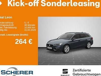 Grau Gebraucht 2025 Seat Leon ST FR Kombi | 29.180 € (Fairer Preis)