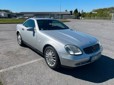 Gebraucht Mercedes SLK230 190 PS (139 kW) 1996 Silber Cabrio