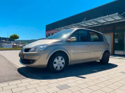 Gebraucht Renault Scénic II Avantage 111 PS (81 kW) 2008 Grau Van / Kleinbus