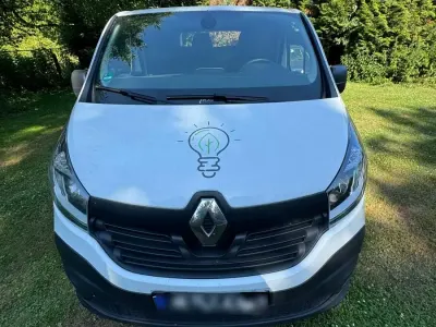 Gebraucht Renault Trafic 121 PS (88 kW) 2019 Weiß Van / Kleinbus