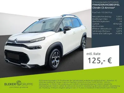 Gebraucht Citroën C3 Aircross PureTech 110 PS (80 kW) 2024 Weiß SUV