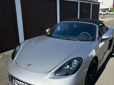 Brugt Porsche Boxster GTS 400 HK (294 kW) 2020 Sølv Cabriolet