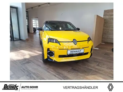 Neu Renault 5 E-Tech Iconic 110 kW (150 PS) 2026 Pop yellow! metallic, dach bla Kleinwagen