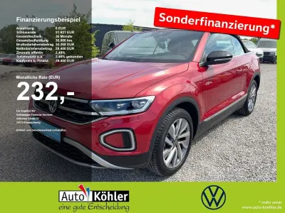 Gebraucht VW T-Roc Cabriolet Goal 150 PS (110 kW) 2025 Kings red metallic Cabrio