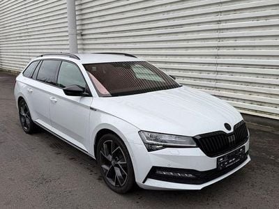 Gebraucht Skoda Superb SportLine 190 PS (139 kW) 2022 Weiß Kombi