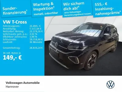 Gebraucht VW T-Cross R-line 150 PS (110 kW) 2025 Deep black perleffekt SUV