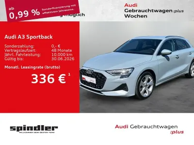Gebraucht Audi A3 Advanced Plus 150 PS (110 kW) 2025 Pfeilgrau perleffekt Limousine