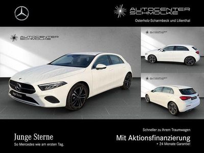 Gebraucht Mercedes A250 Advanced 218 PS (160 kW) 2024 Unilack polarweiß Limousine