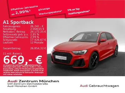 Gebraucht Audi A1 Sportback S-Line 150 PS (110 kW) 2022 Rot Kleinwagen