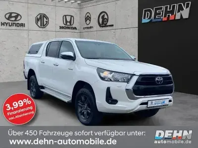 Brugt Toyota HiLux Comfort 204 HK (150 kW) 2022 Hvid Pickup / Ladvogn