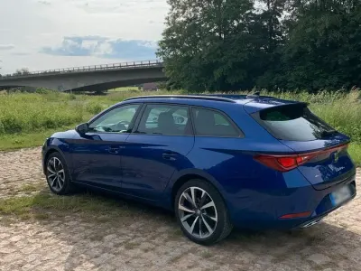 Gebraucht Seat Leon FR 204 PS (150 kW) 2021 Blau Kombi