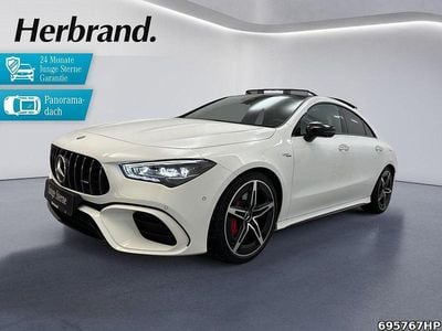 Gebraucht Mercedes CLA45 AMG AMG 421 PS (309 kW) 2025 Unilack polarweiß Coupé