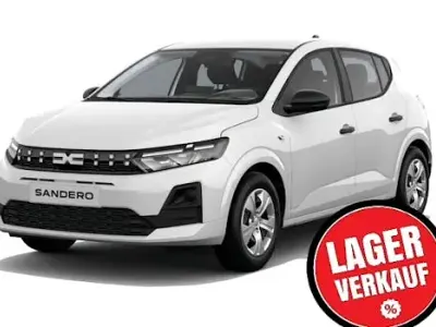 Neu Dacia Sandero Essentiel 67 PS (49 kW) 2026 Weiß Limousine