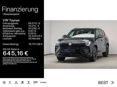 Neu VW Tayron R-line 272 PS (200 kW) 2026 Schwarz SUV