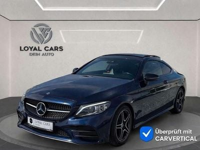Blau Gebraucht 2018 Mercedes C220 AMG Coupé | 29.800 € (Fairer Preis)
