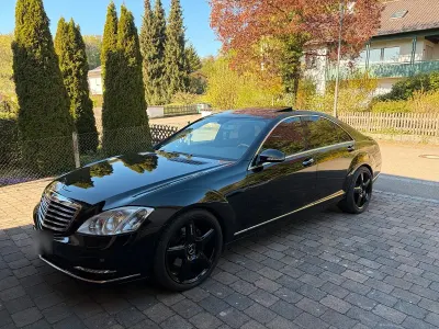 Brugt Mercedes S350 272 HK (200 kW) 2008 Sort Sedan