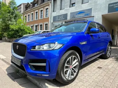 Gebraucht Jaguar F-Pace R-Sport 241 PS (177 kW) 2020 Blau SUV