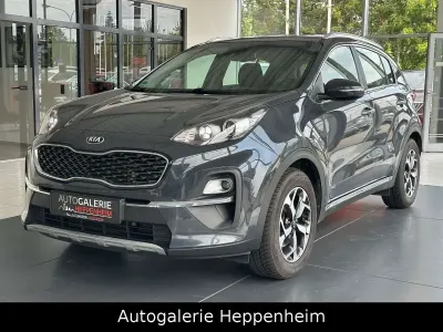 Gebraucht Kia Sportage Vision 136 PS (100 kW) 2021 Dark penta SUV