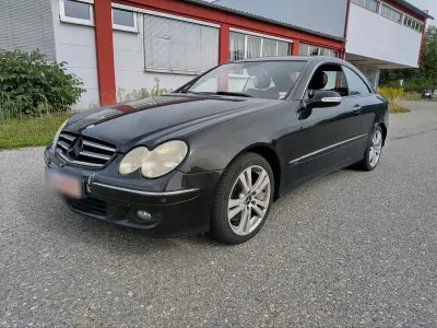 Gebraucht Mercedes CLK280 220 PS (161 kW) 2007 Schwarz Coupé