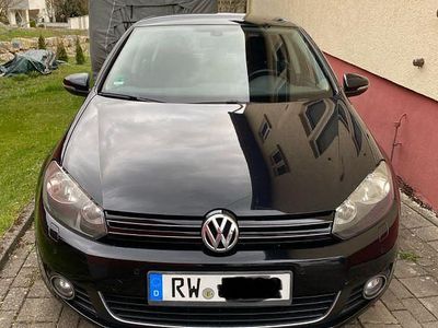 Gebraucht VW Golf VI Highline 122 PS (89 kW) 2010 Schwarz Kleinwagen