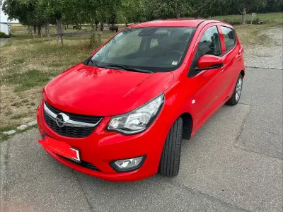 Gebraucht Opel Adam 75 PS (55 kW) 2016 Rot Kleinwagen