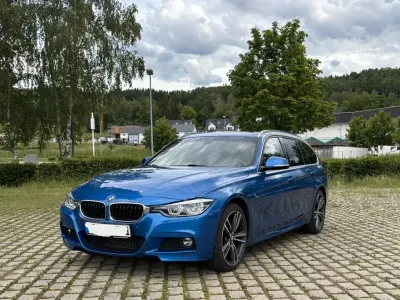 Gebraucht BMW 320 M Sport 190 PS (139 kW) 2015 Blau Kombi