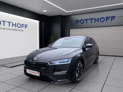 Brugt Skoda Octavia RS 200 HK (147 kW) 2021 Sort Stationcar