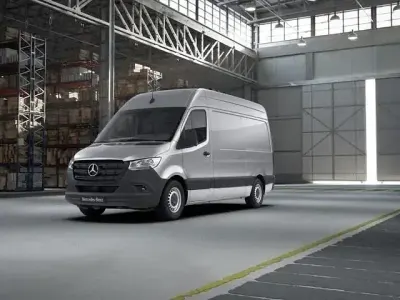 Używany Mercedes Sprinter 170 KM (125 kW) 2022 Srebrny Van