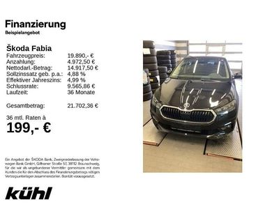Gebraucht Skoda Fabia Style 110 PS (80 kW) 2022 Blackmagic perleffekt Kleinwagen