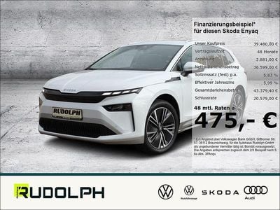 Gebraucht Skoda Enyaq iV Loft 150 kW (204 PS) 2025 Moonweiß perleffekt SUV