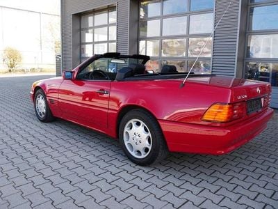 Gebraucht Mercedes SL320 231 PS (169 kW) 1993 Rot Cabrio