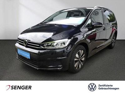 Gebraucht VW Touran Move 150 PS (110 kW) 2023 Schwarz Van / Kleinbus